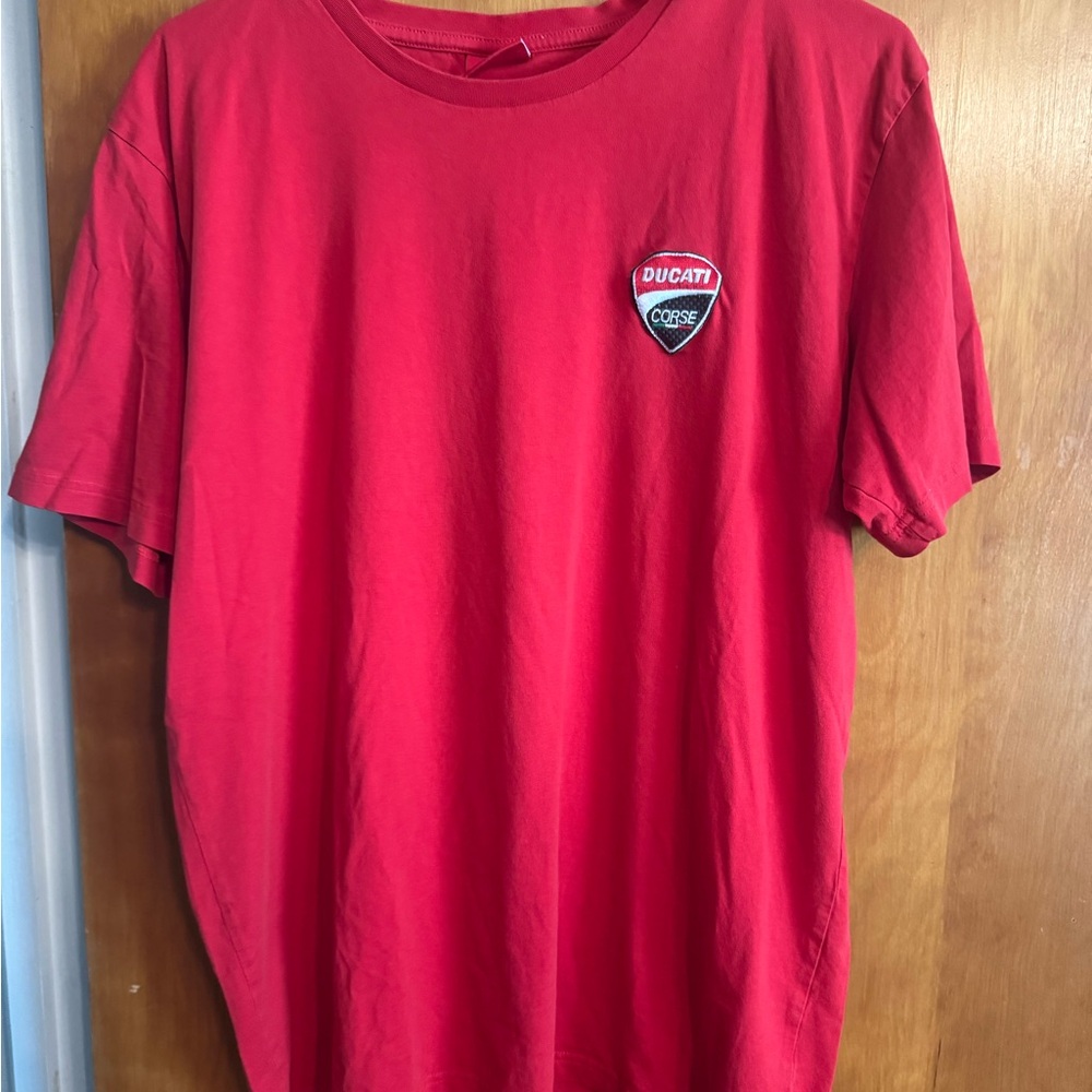 Ducati Corse Red Short Sleeve Men's Tee